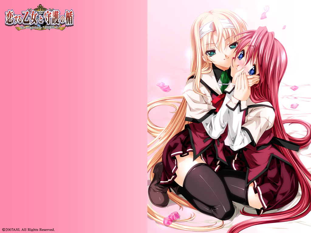 [<em>恋爱少女与守护之盾</em>]系列壁纸